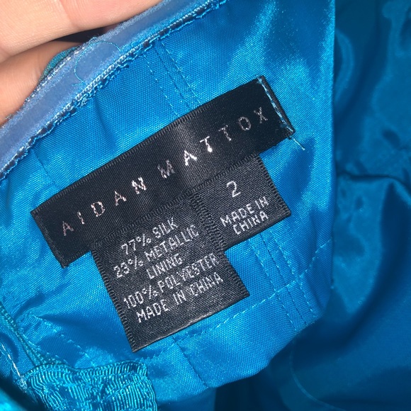 Aidan Mattox Evening Gown. Think Grecian Goddess🕊 - Picture 6 of 6